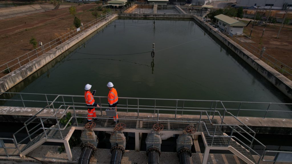 SHEA Water engineers aerial view